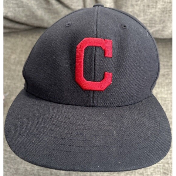 Cleveland Indians Guardians '47 Brand hat cap Adjustable MVP MLB navy blue - Picture 1 of 6